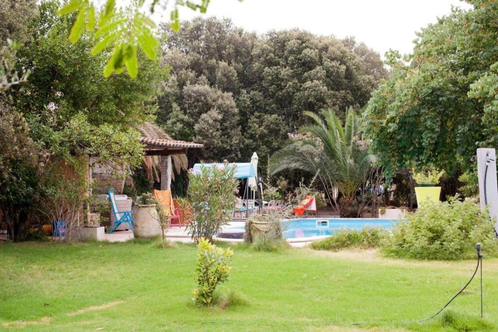 Big Relax Apartment With Swimming Pool And A Peaceful Garden In A Private Villa Sestu Εξωτερικό φωτογραφία